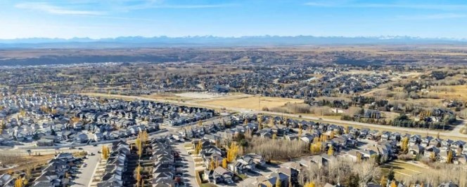 THE ROCKY MOUNTAINS FROM TUSCANY ESTATES